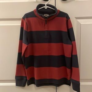 Crewcuts 1/4 zip pullover size 8